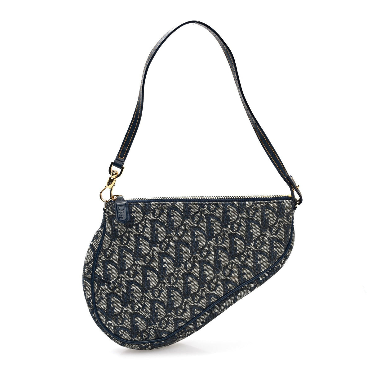 Monogram Mini Saddle Pochette Navy
