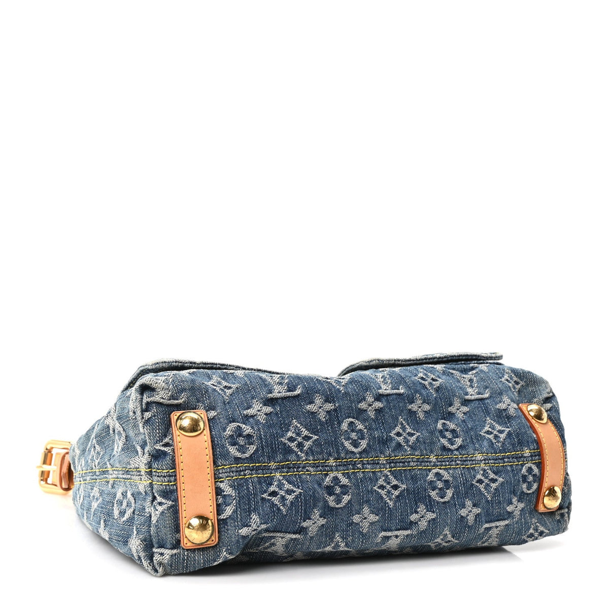 Monogram Denim Baggy PM Blue