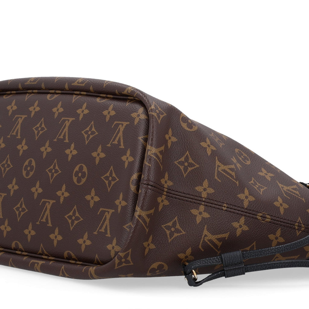 Monogram Calfskin Neo Neverfull Inside Out MM Black