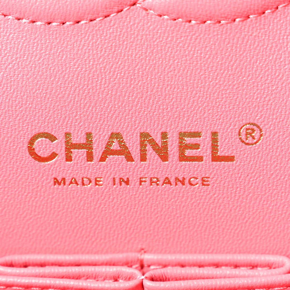 Caviar Quilted Medium Double Flap Pink