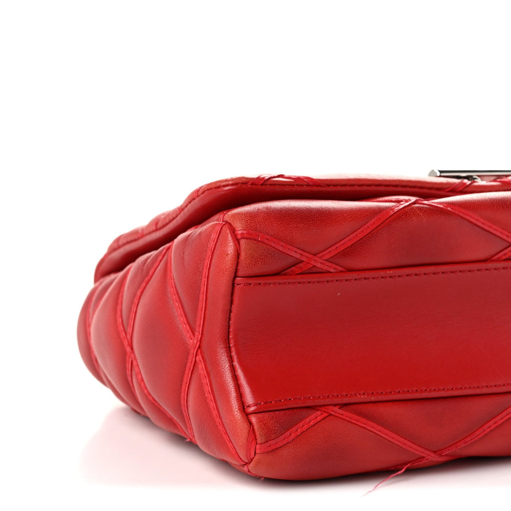 Lambskin Malletage GO-14 PM Red