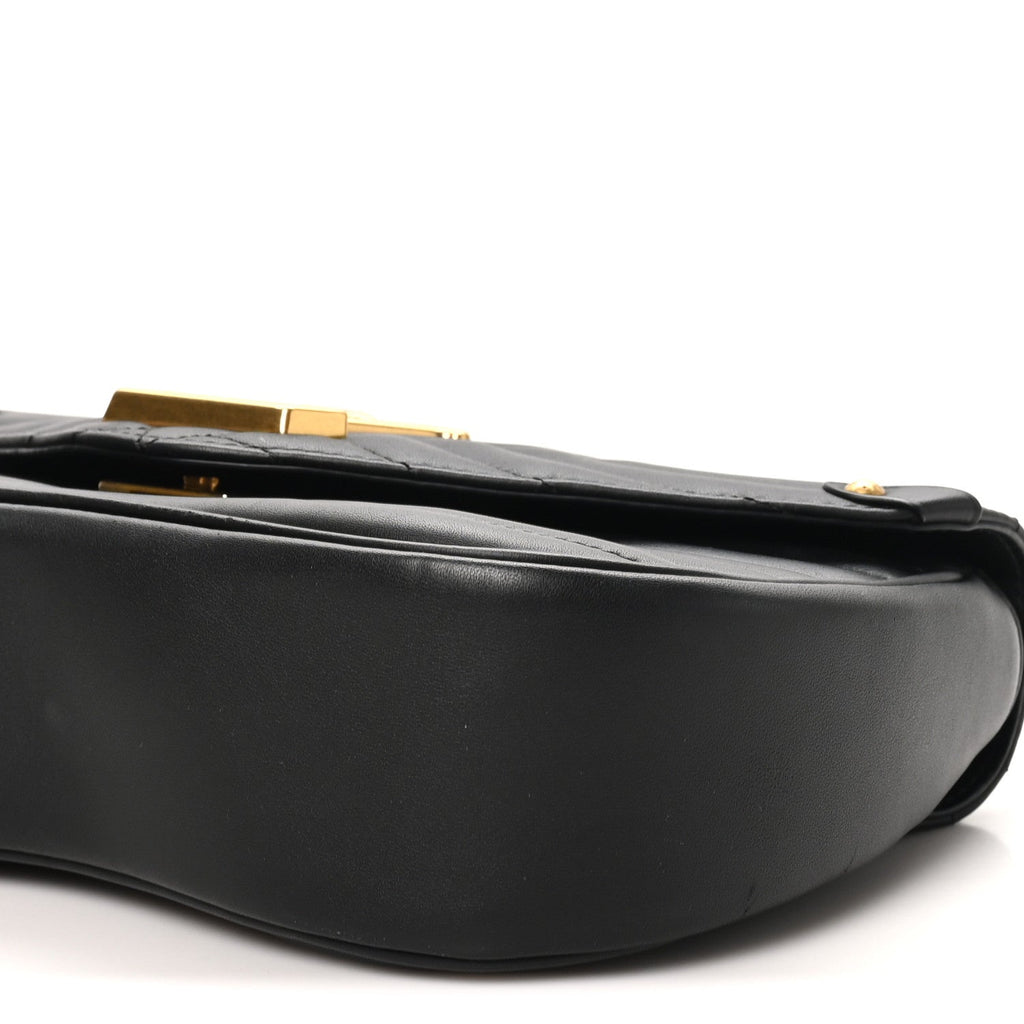 Calfskin New Wave Chain MM Black
