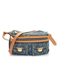 Monogram Denim Baggy PM Blue