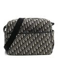 Oblique Baby Changing Bag Beige Black