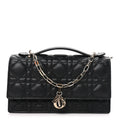 Lambskin Cannage Mini My Dior Bag Black