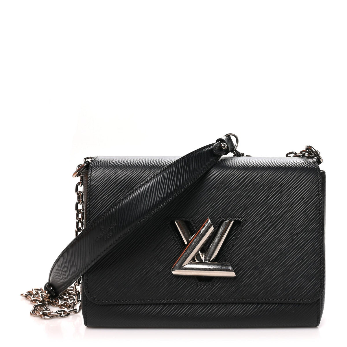 Epi Twist Shoulder Bag MM Black