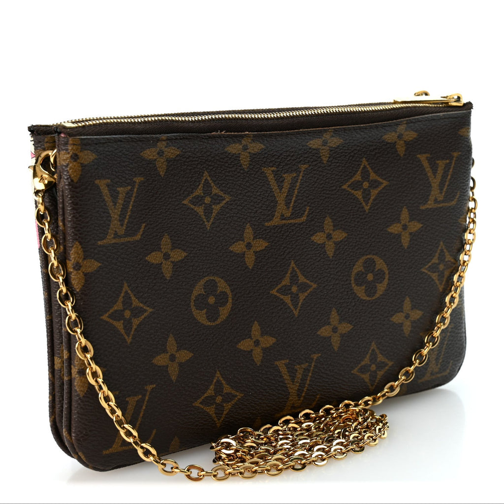 Monogram 2019 Christmas Animation Double Zip Pochette
