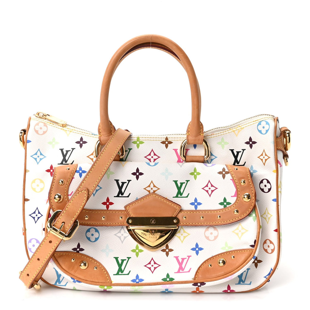 Monogram Multicolor Rita White