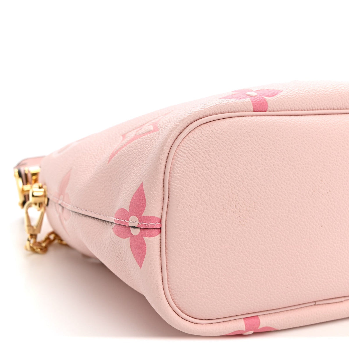 Empreinte Monogram Giant By The Pool Marshmallow Hobo PM Bouton De Rose