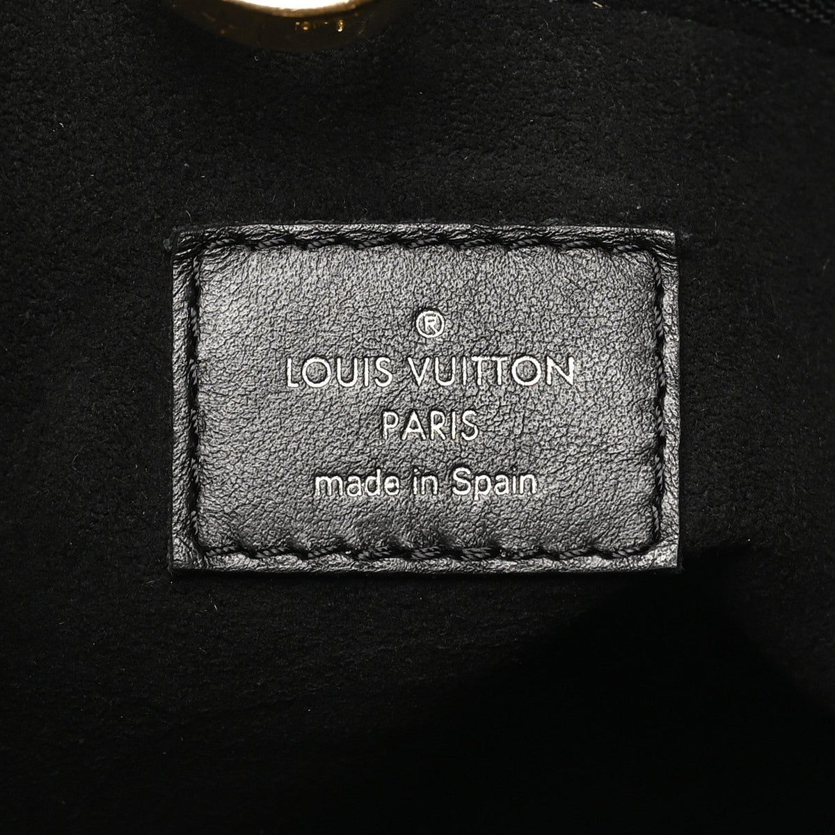 Calfskin Monogram On My Side PM Black
