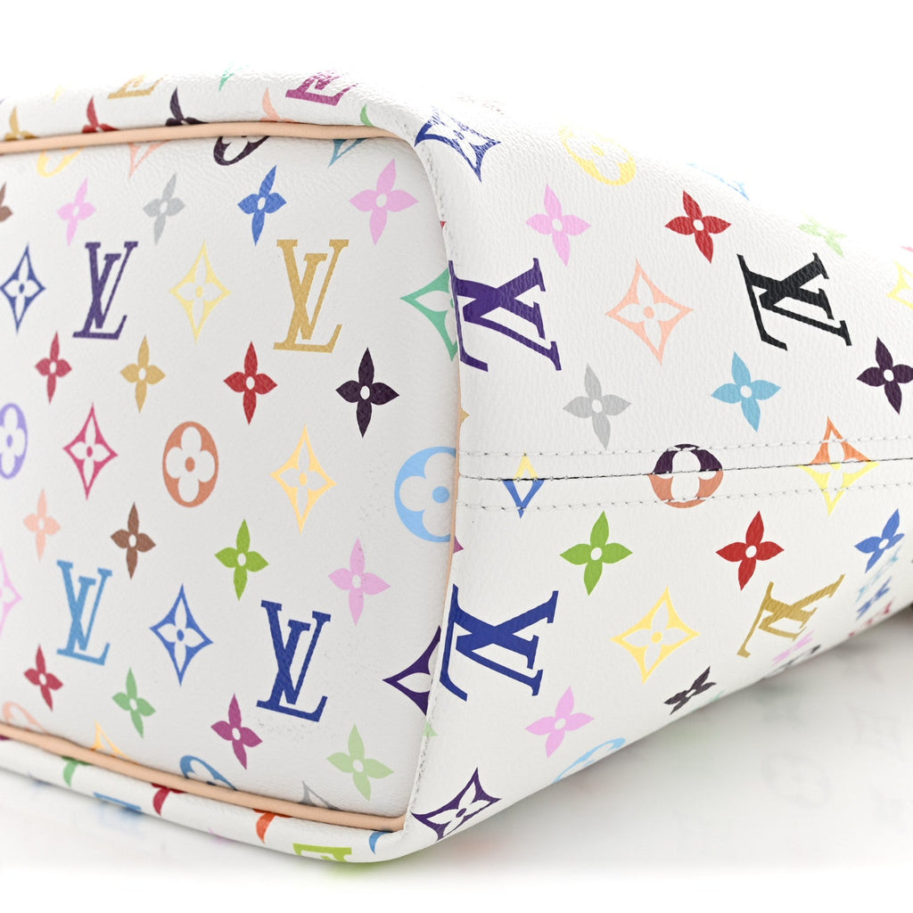 LV x TM Monogram Multicolor Neverwoof MM White