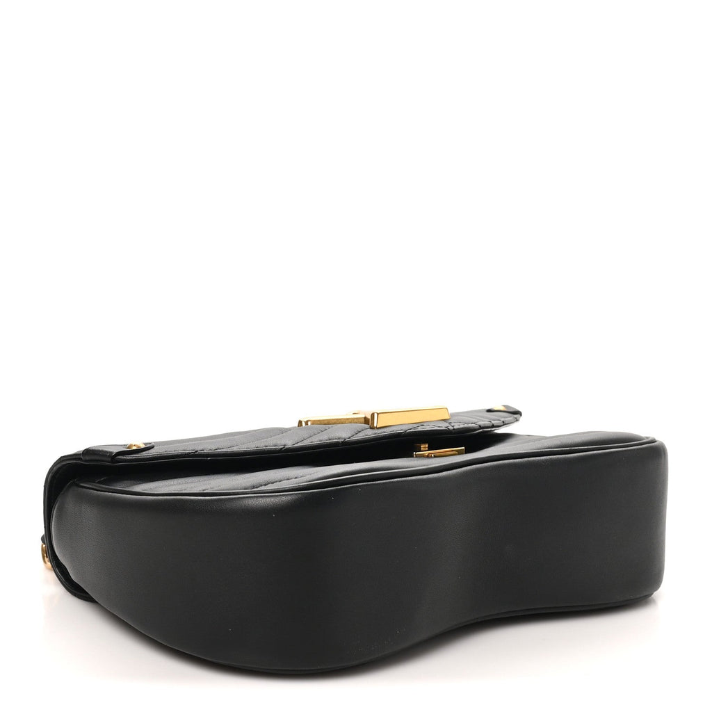 Calfskin New Wave Chain MM Black