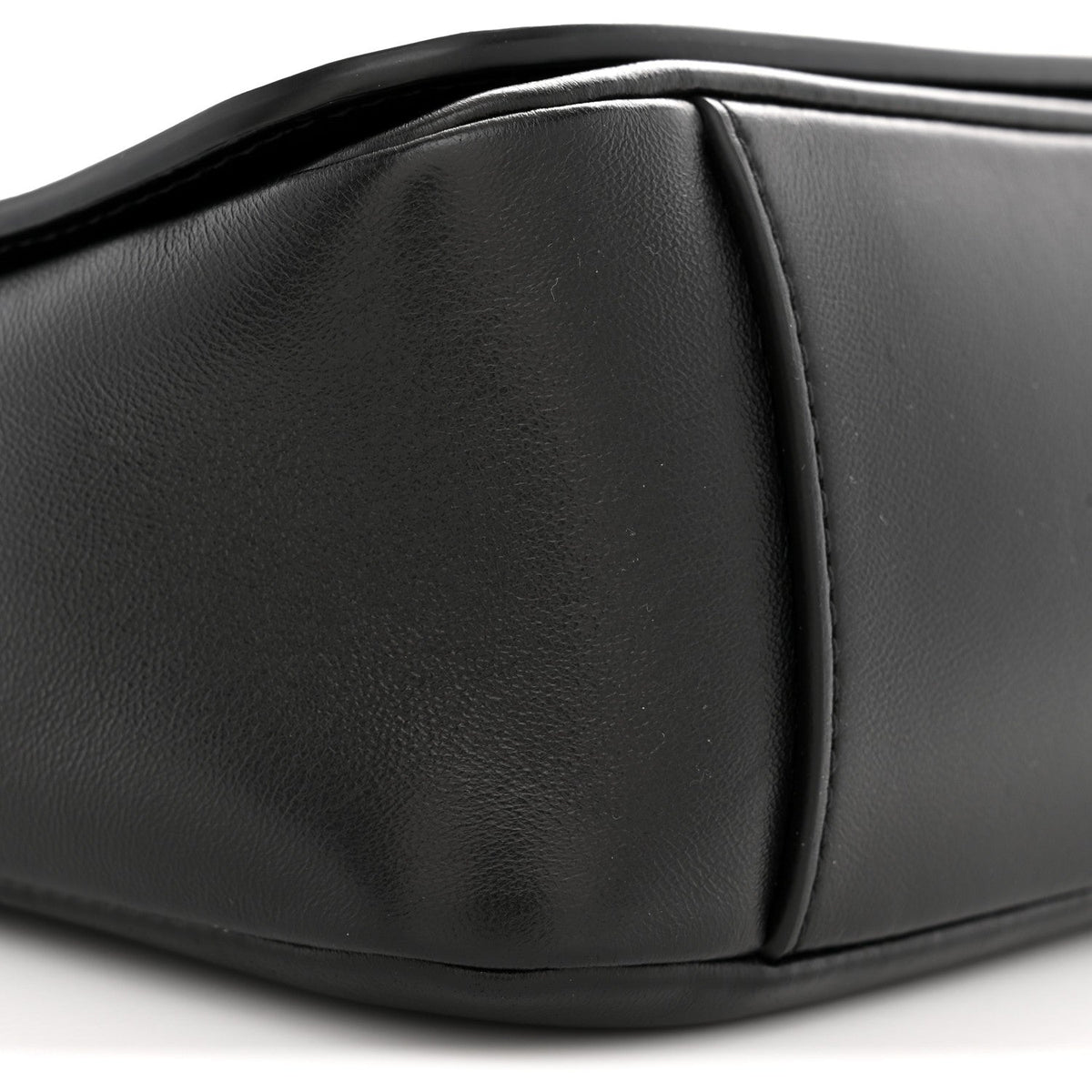 Lambskin CC Messenger Flap Black