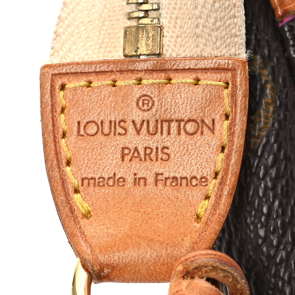 Monogram Cherry Blossom Pochette Accessories Brown