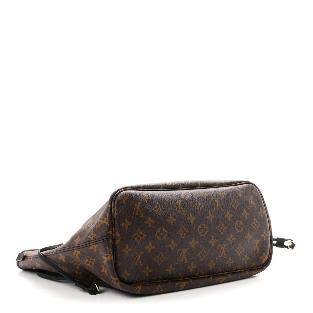 Monogram Calfskin Neo Neverfull Inside Out MM Black
