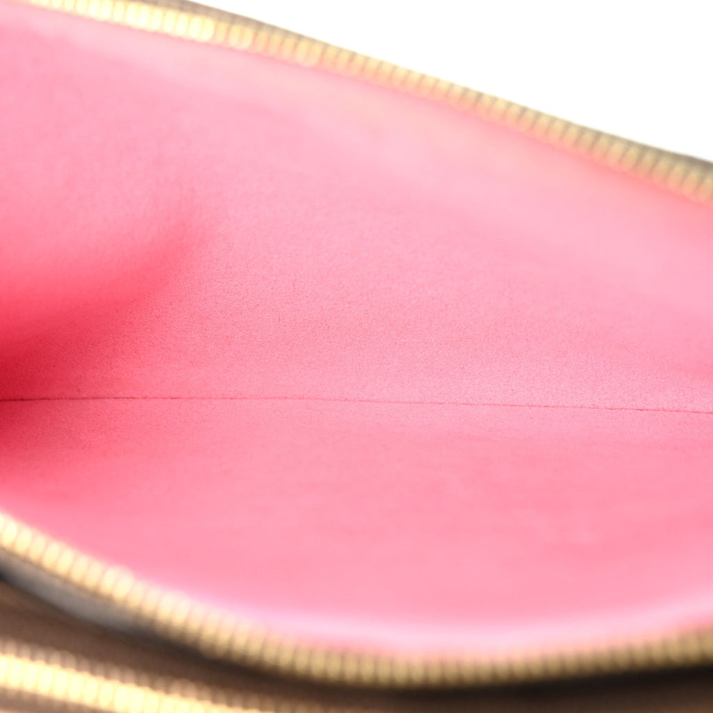 Monogram 2019 Christmas Animation Double Zip Pochette