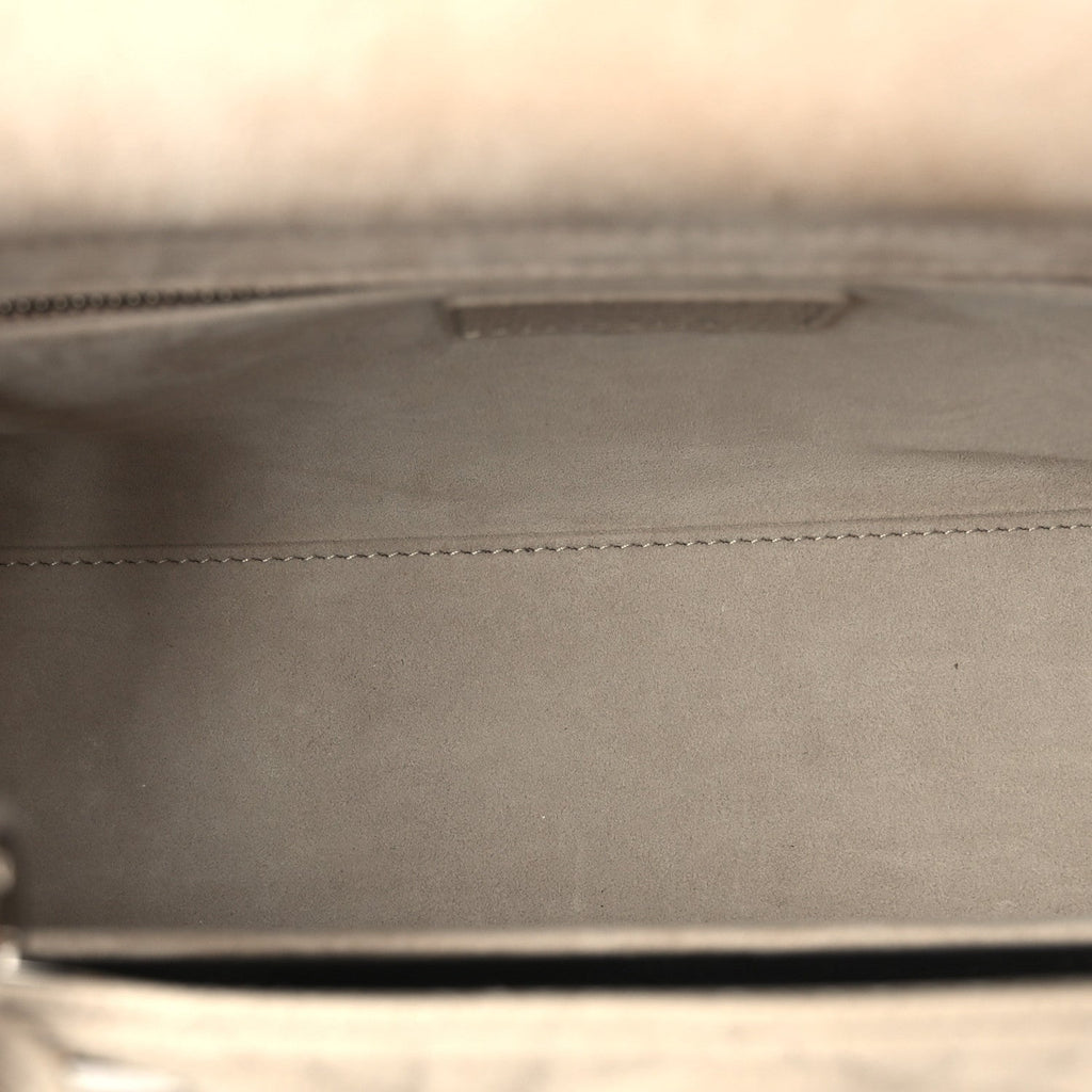 Grained Calfskin Cannage Medium Lady Dior Sable