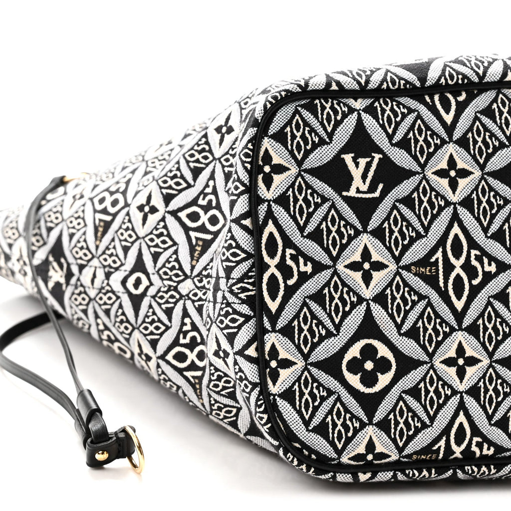 Jacquard Since 1854 Neverfull MM Grey