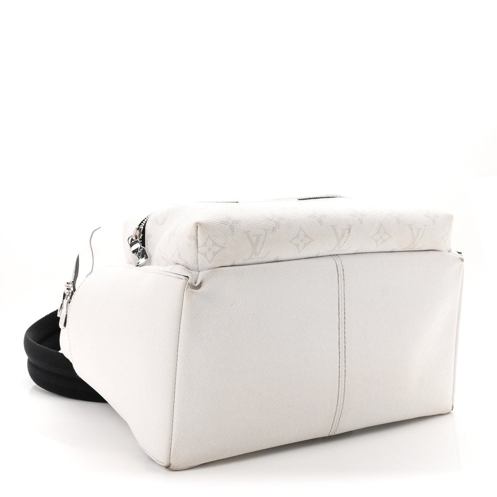 Taiga Monogram Discovery Backpack PM White