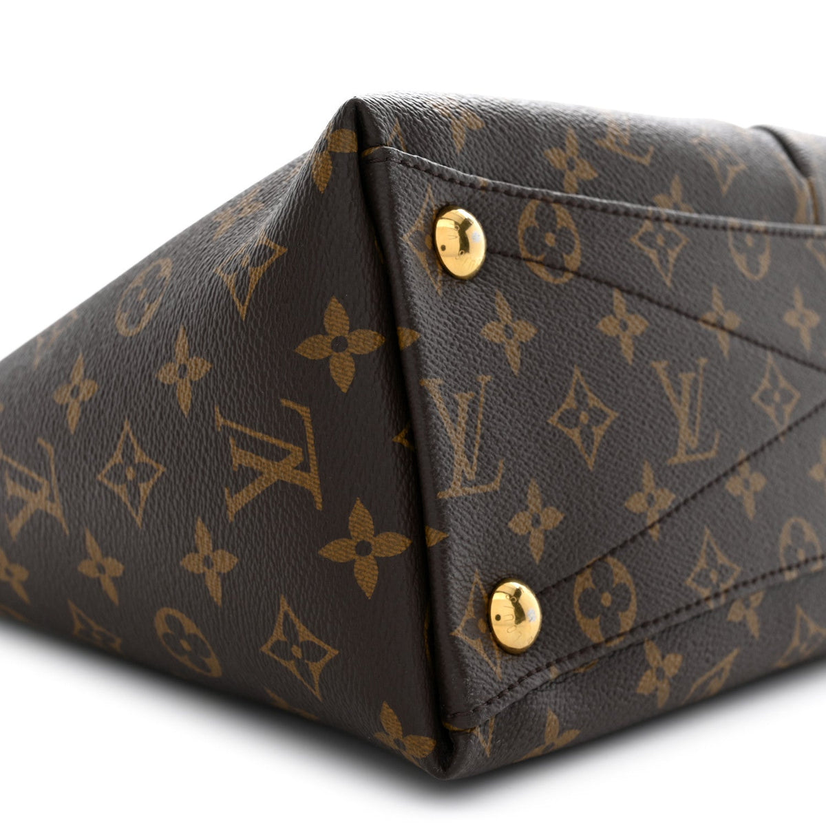 Monogram V Tote MM Black
