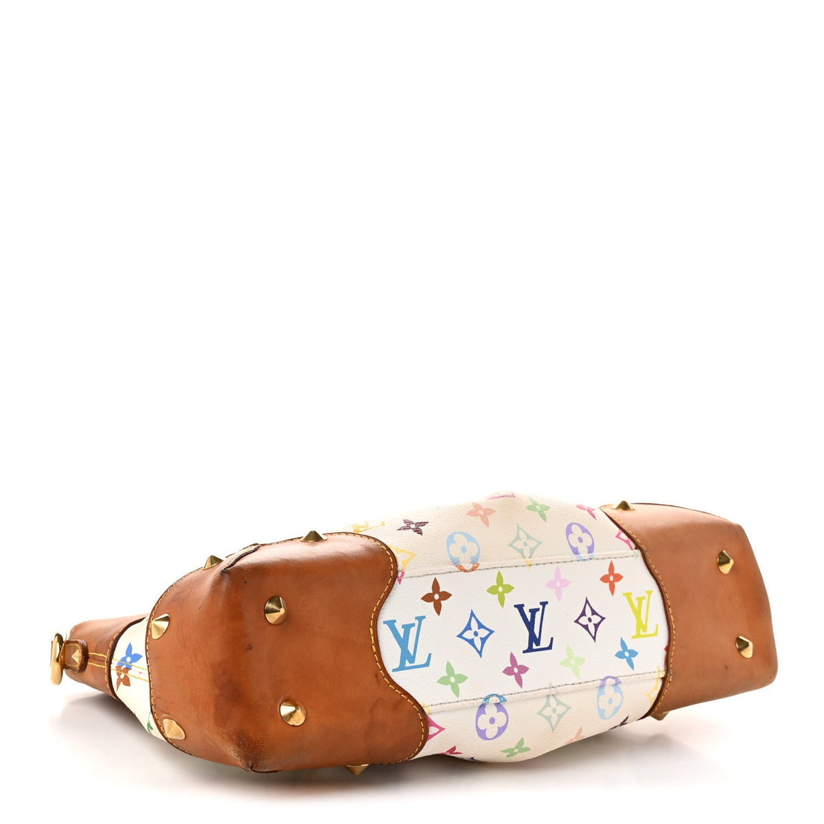 Monogram Multicolor Judy MM White