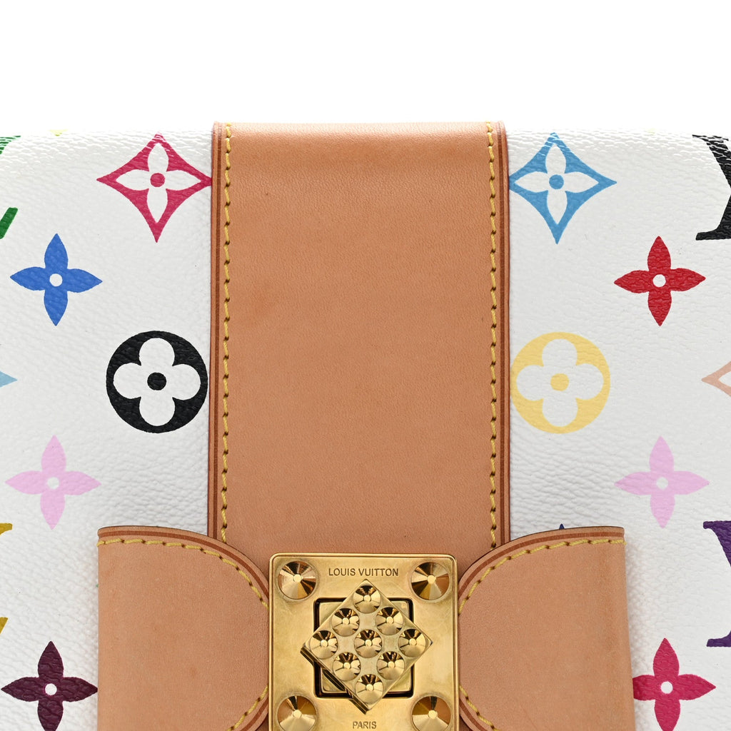 Monogram Multicolor Patti White