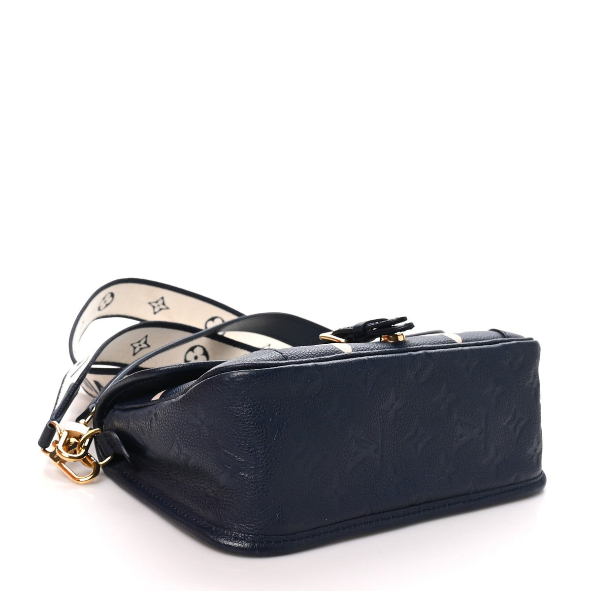 Empreinte Giant Monogram Diane Navy Creme