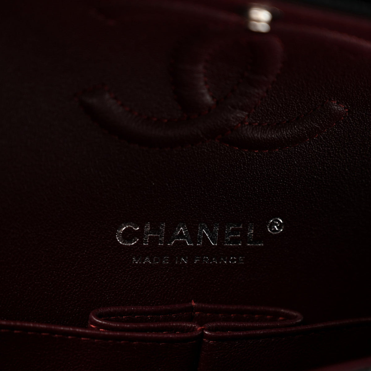 Caviar Quilted Small Double Flap Black