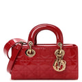 Patent Cannage Small Lady D-Joy Red