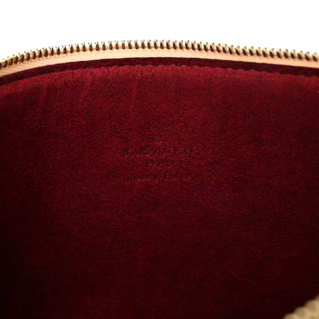 Monogram Multicolor Pochette Accessories White