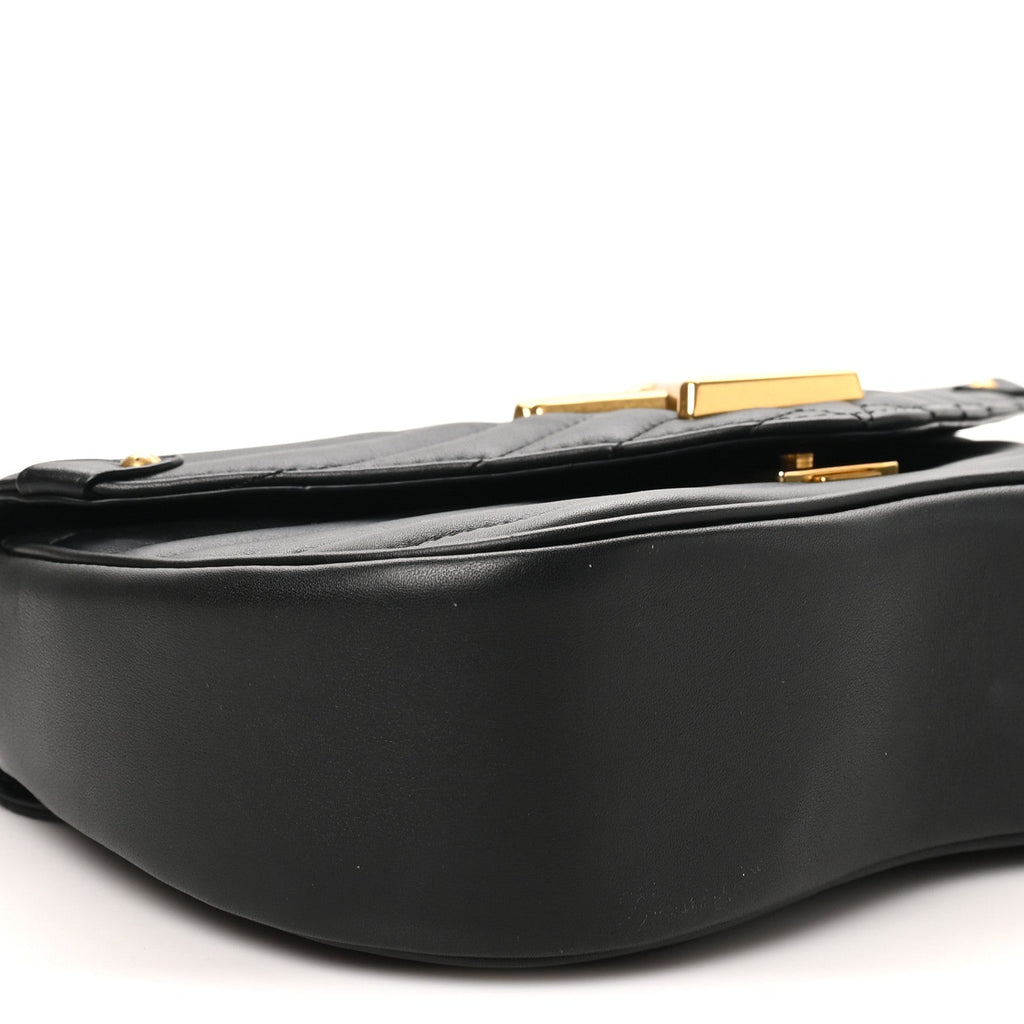 Calfskin New Wave Chain MM Black