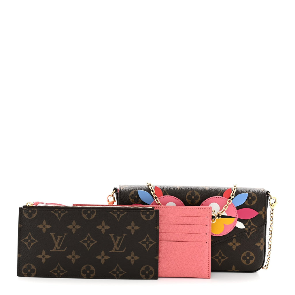 Monogram Lovely Birds Pochette Felicie Chain Wallet