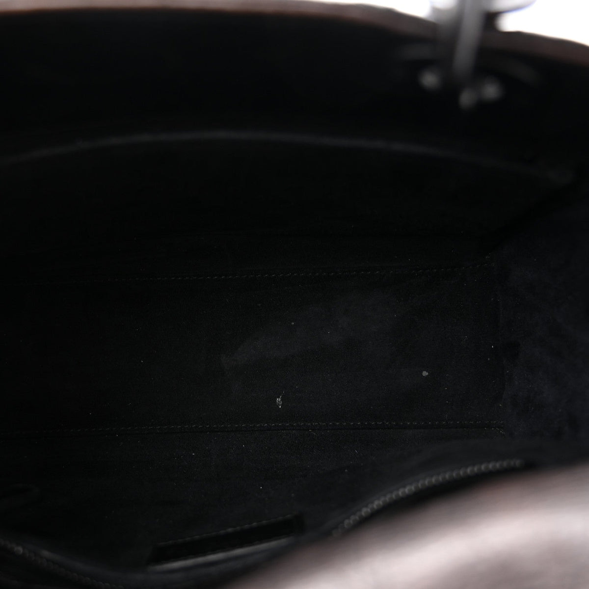 Crinkled Calfskin Cannage Medium Lady Dior Black