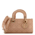 Patent Cannage Small Lady D-Joy Beige