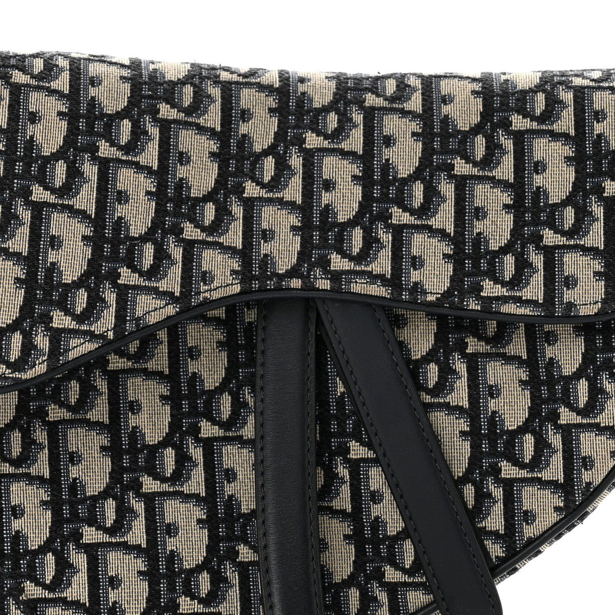 Oblique Saddle Bag Blue
