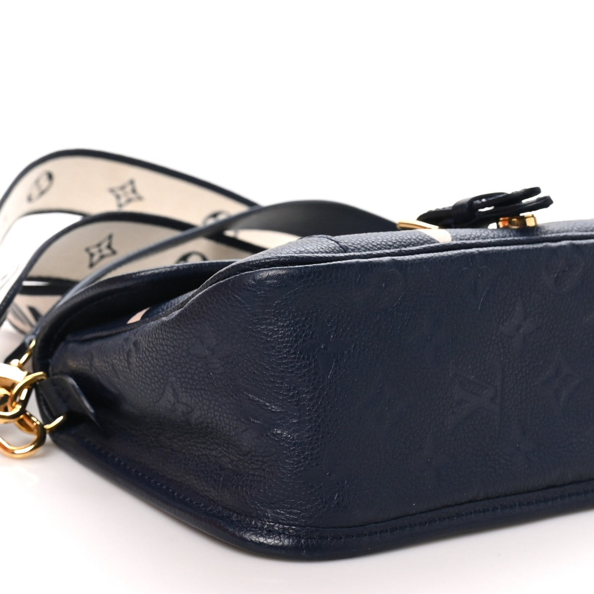 Empreinte Giant Monogram Diane Navy Creme