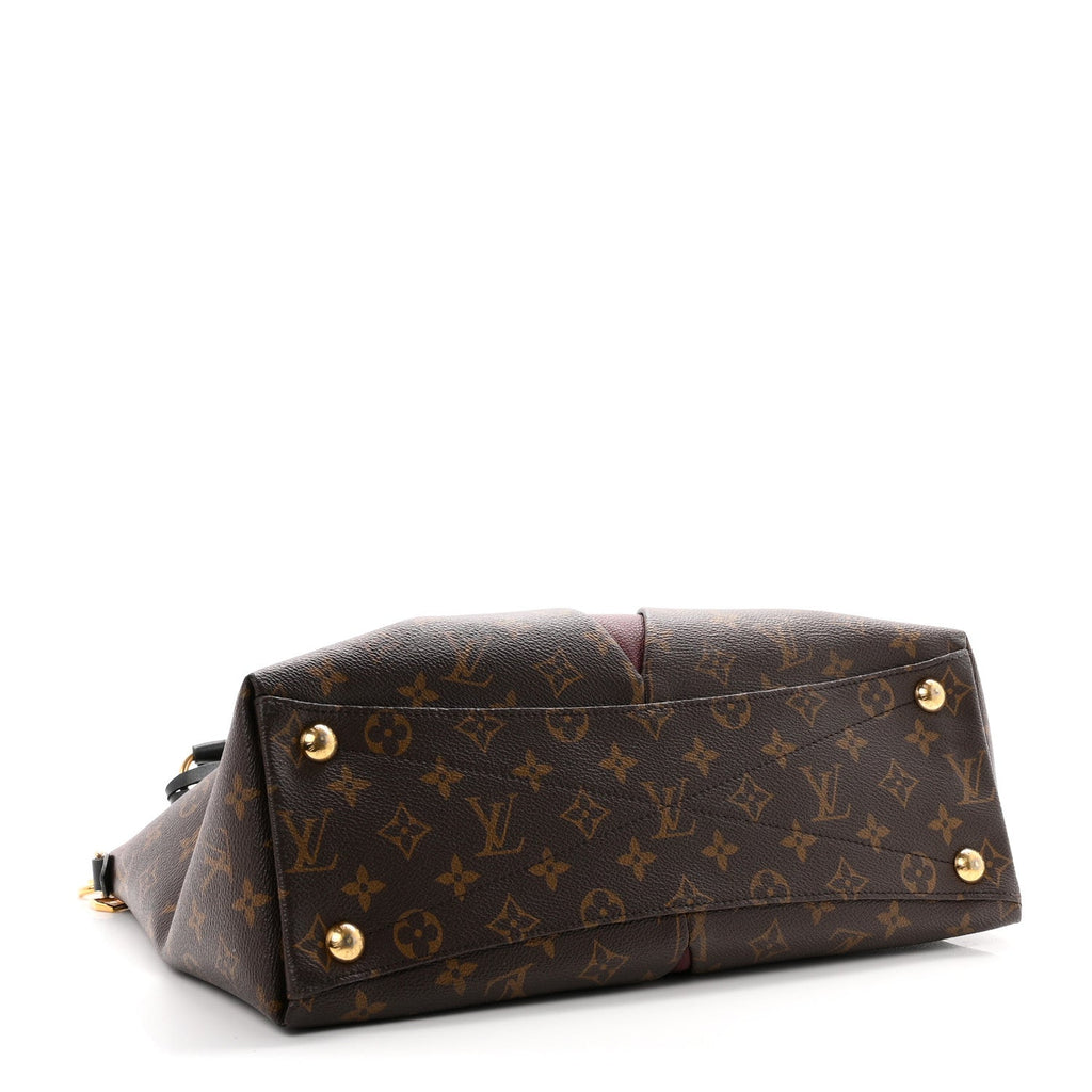 Monogram V Tote MM Bordeaux
