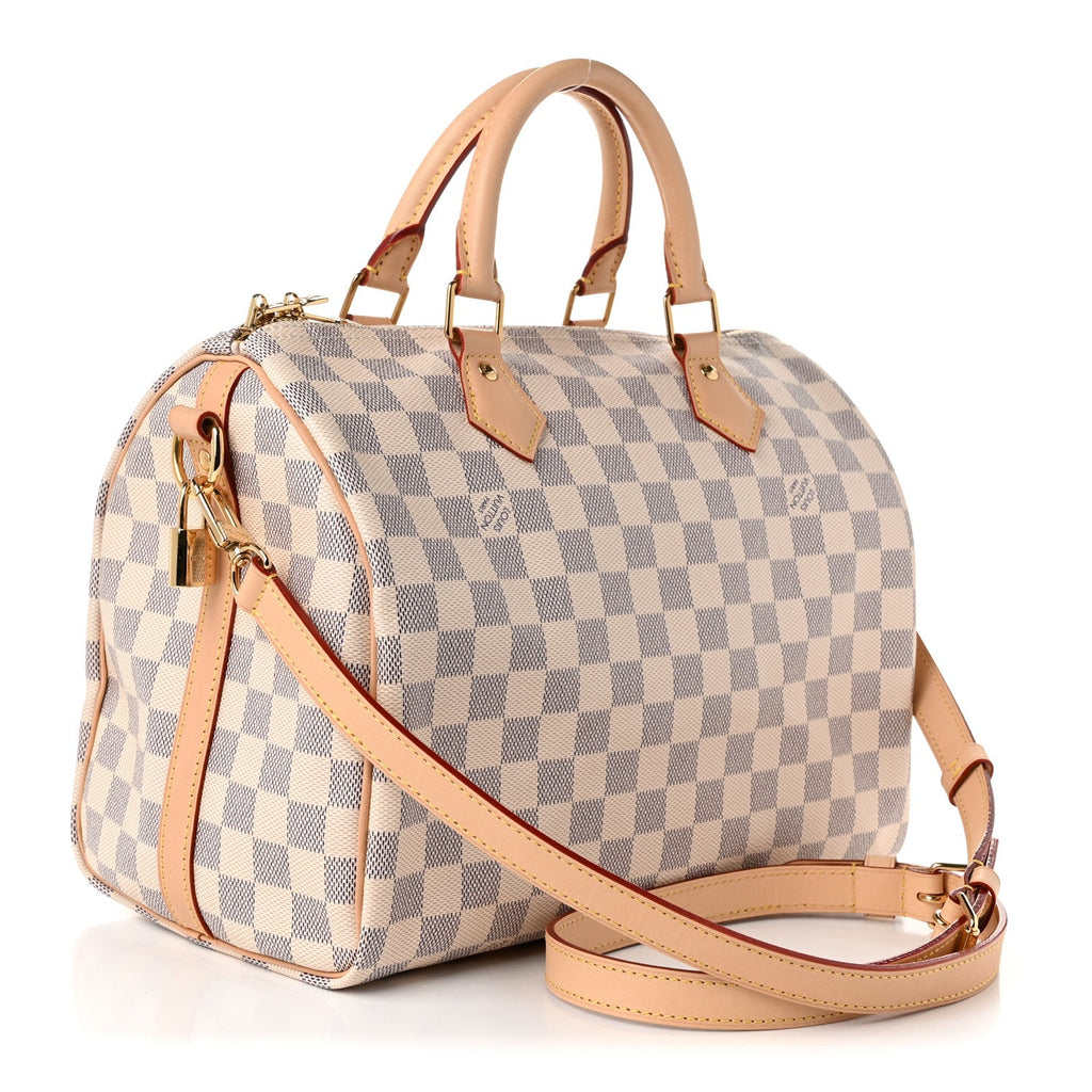 Damier Azur Speedy Bandouliere 30