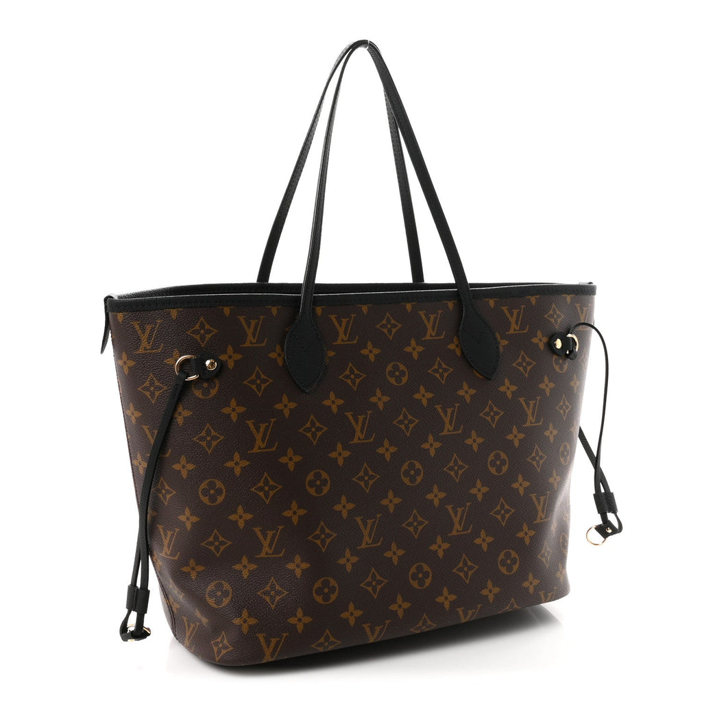 Monogram Calfskin Neo Neverfull Inside Out MM Black