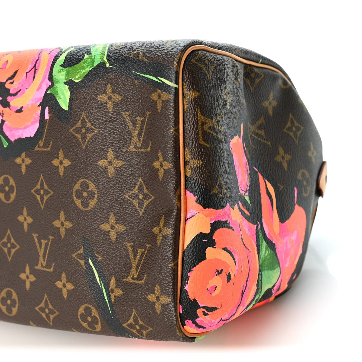 Monogram Roses Speedy 30