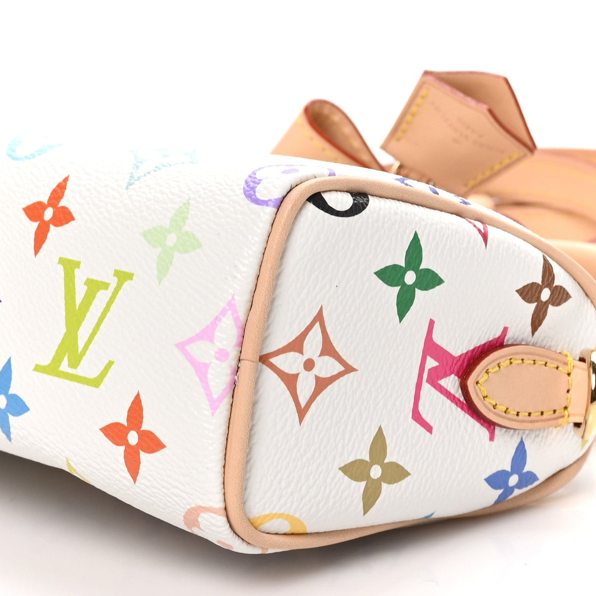 LV X TM Monogram Multicolor Nano Speedy White
