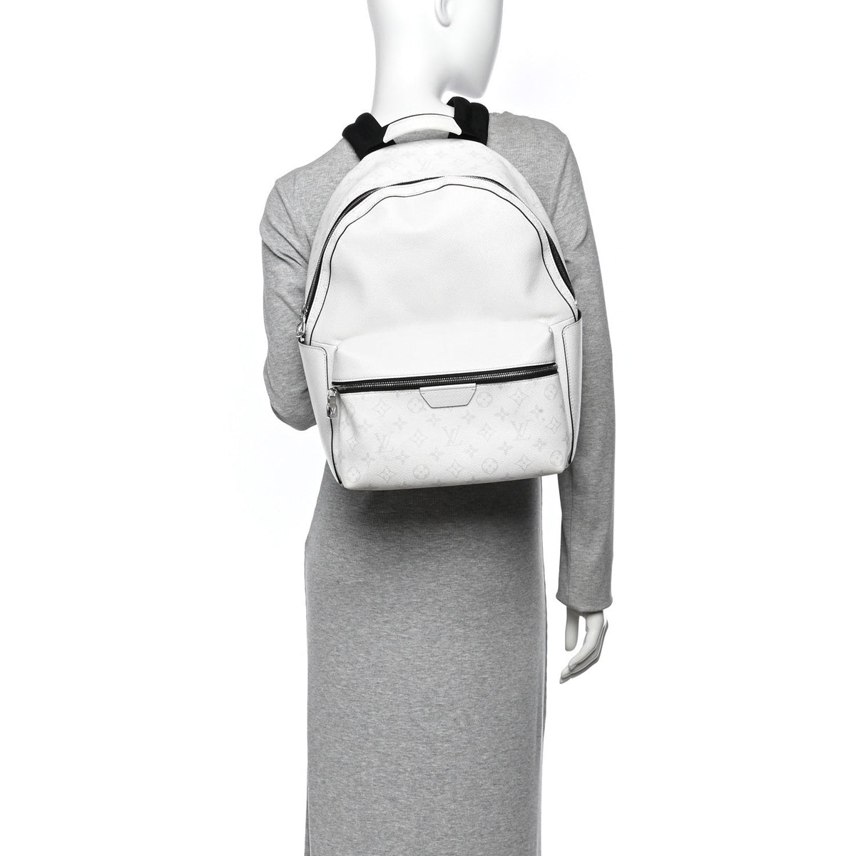 Taiga Monogram Discovery Backpack PM White