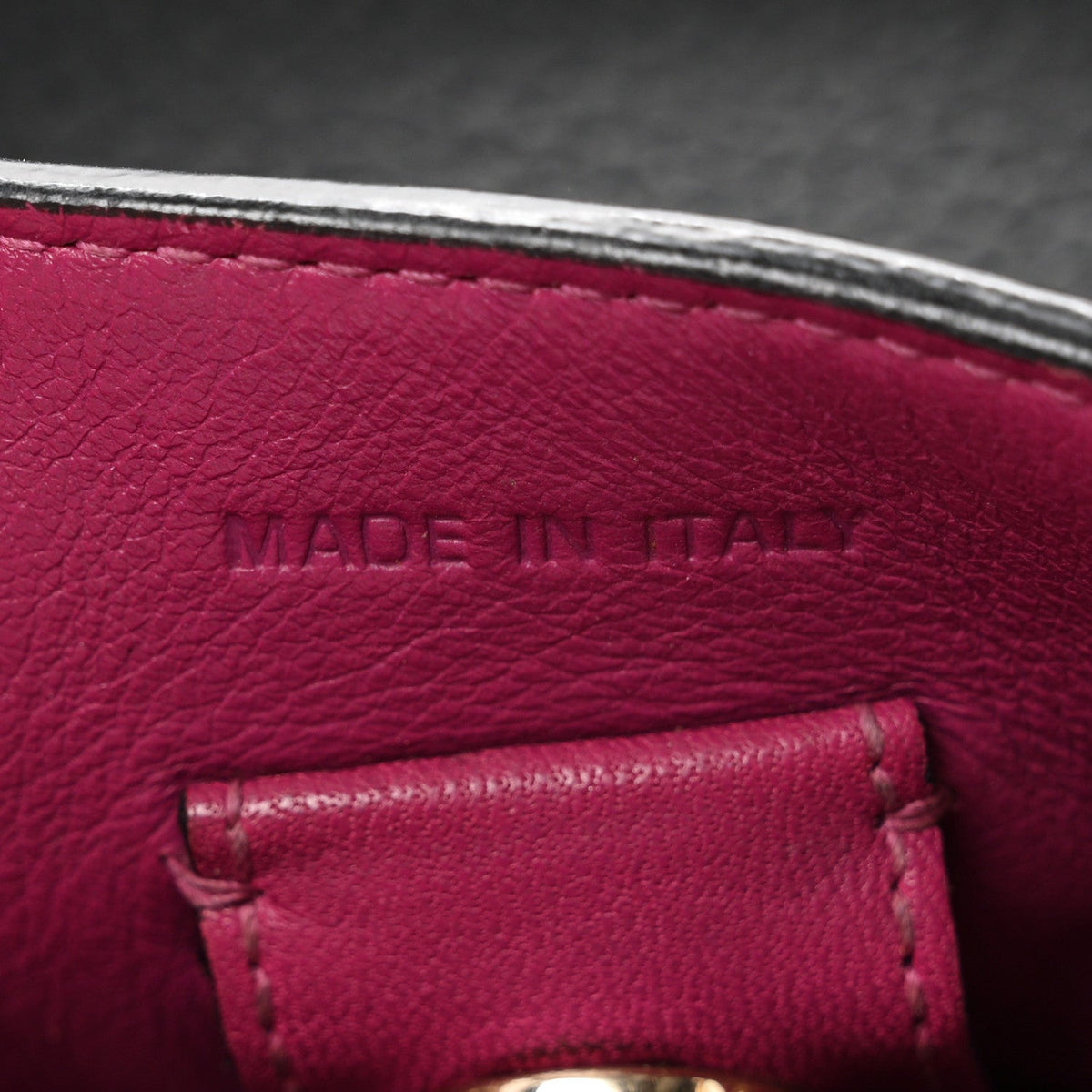 Bullcalf Medium Diorissimo Tote Black Rose Indien