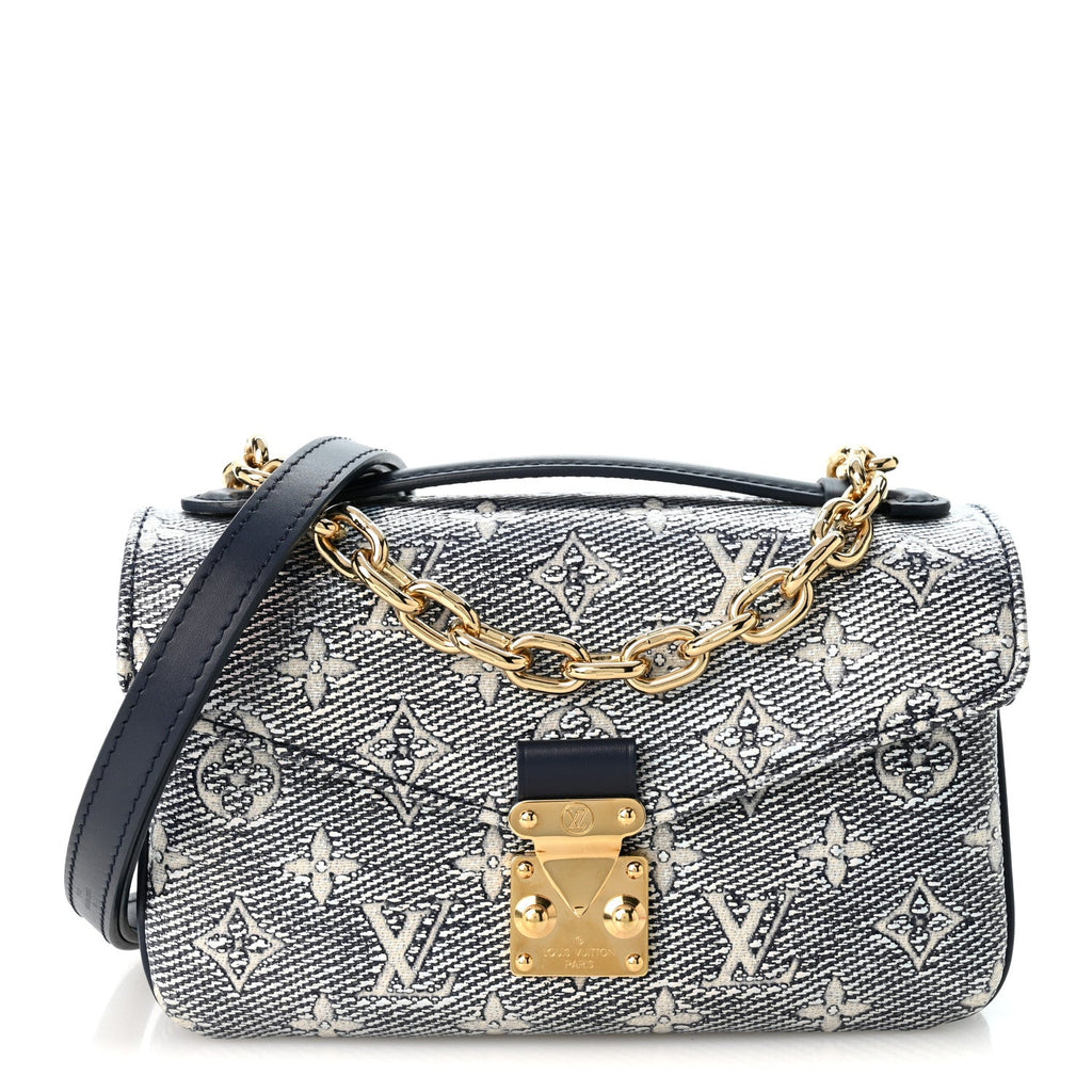 Monoglam Pochette Metis East West Blue