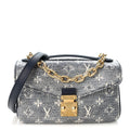 Monoglam Pochette Metis East West Blue