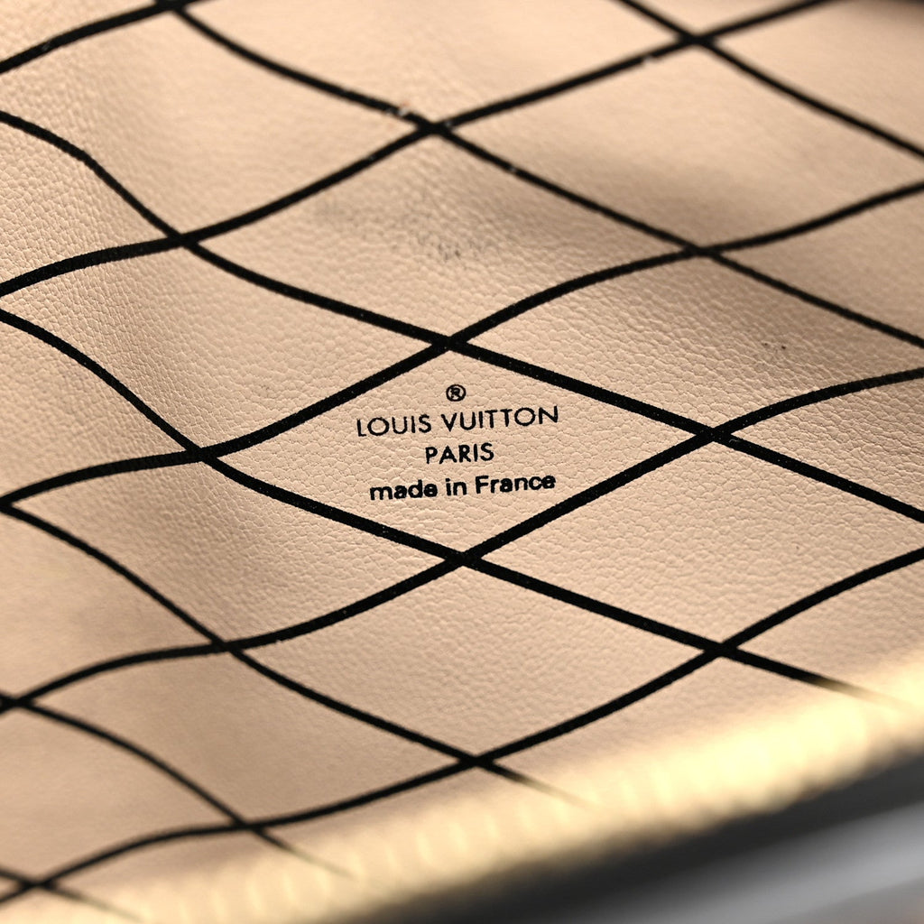 Reverse Monogram Trunk Clutch