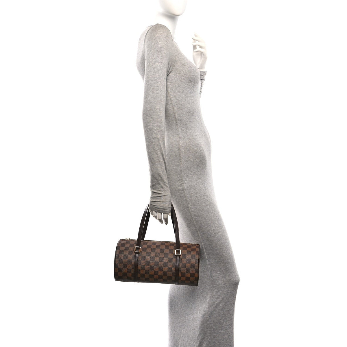 Damier Ebene Papillon 30 With Companion
