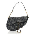 Monogram Saddle Bag Blue
