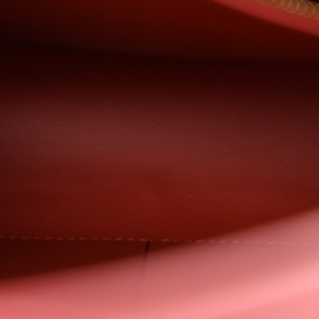 Smooth Calfskin Capucines GM Rust