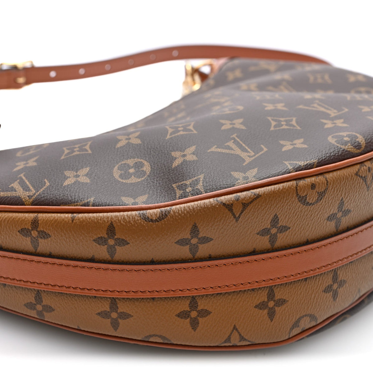 Reverse Monogram Loop Hobo